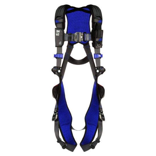 ExoFit X300 Comfort Vest Harness, Quick-Connect Chest and Legs, Front	