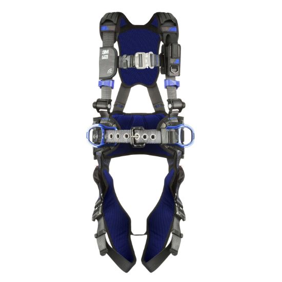 ExoFit X300 Comfort Construction Harness, Quick-Connect Chest and Legs, Side D-Rings, Front